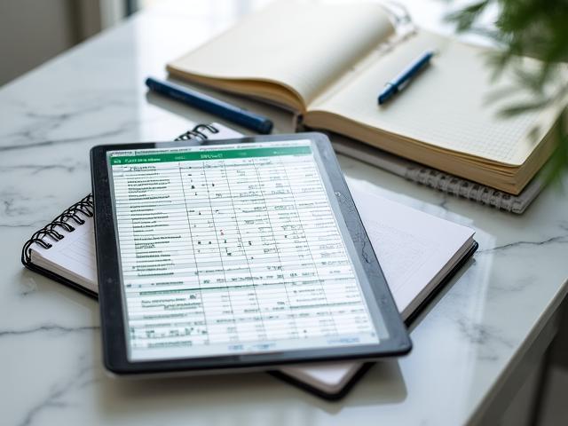 แบบจำลองพอร์ตการลงทุนใน Spreadsheet